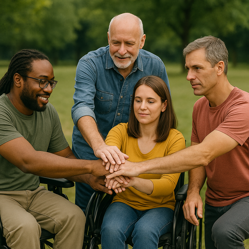 Community hub and personal care support